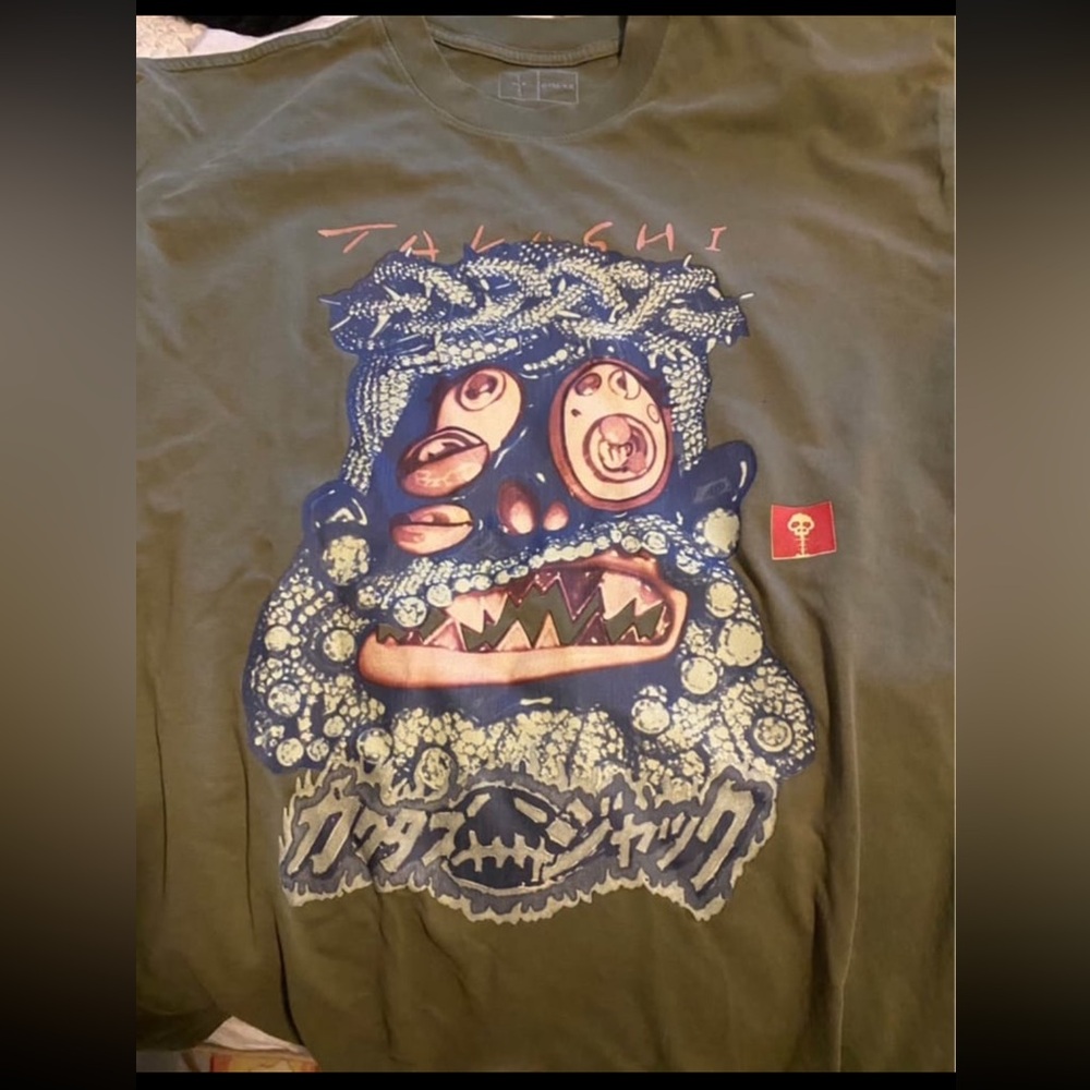 Travis Scott x Takashi Murakami Utopia mens Large limited edition Cactus Jack